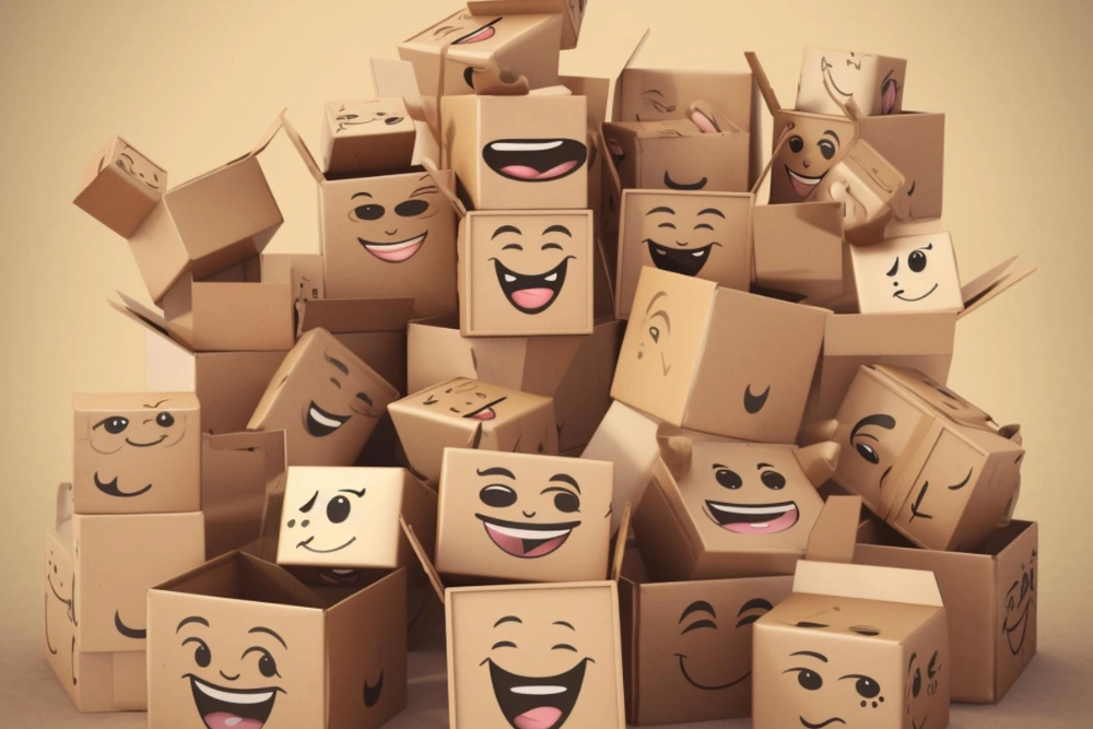 cardboard face cutouts (4)